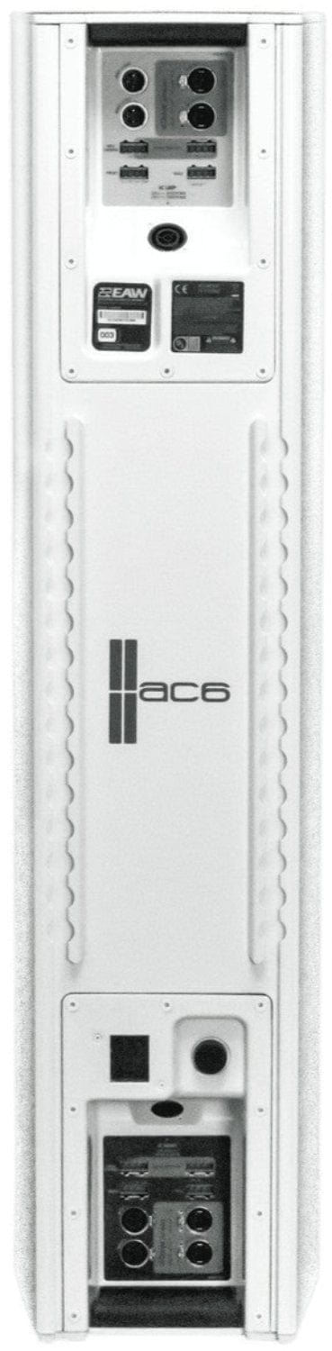 EAW 2071342-90 AC6 Powered 6 x 6-Foot Adaptive Column Loudspeaker - White