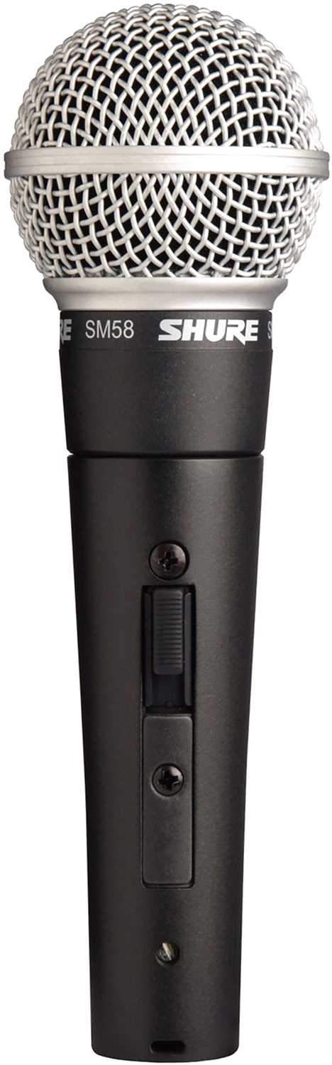 Shure SM58S Dynamic Mic with On-Off Switch 10-Pack