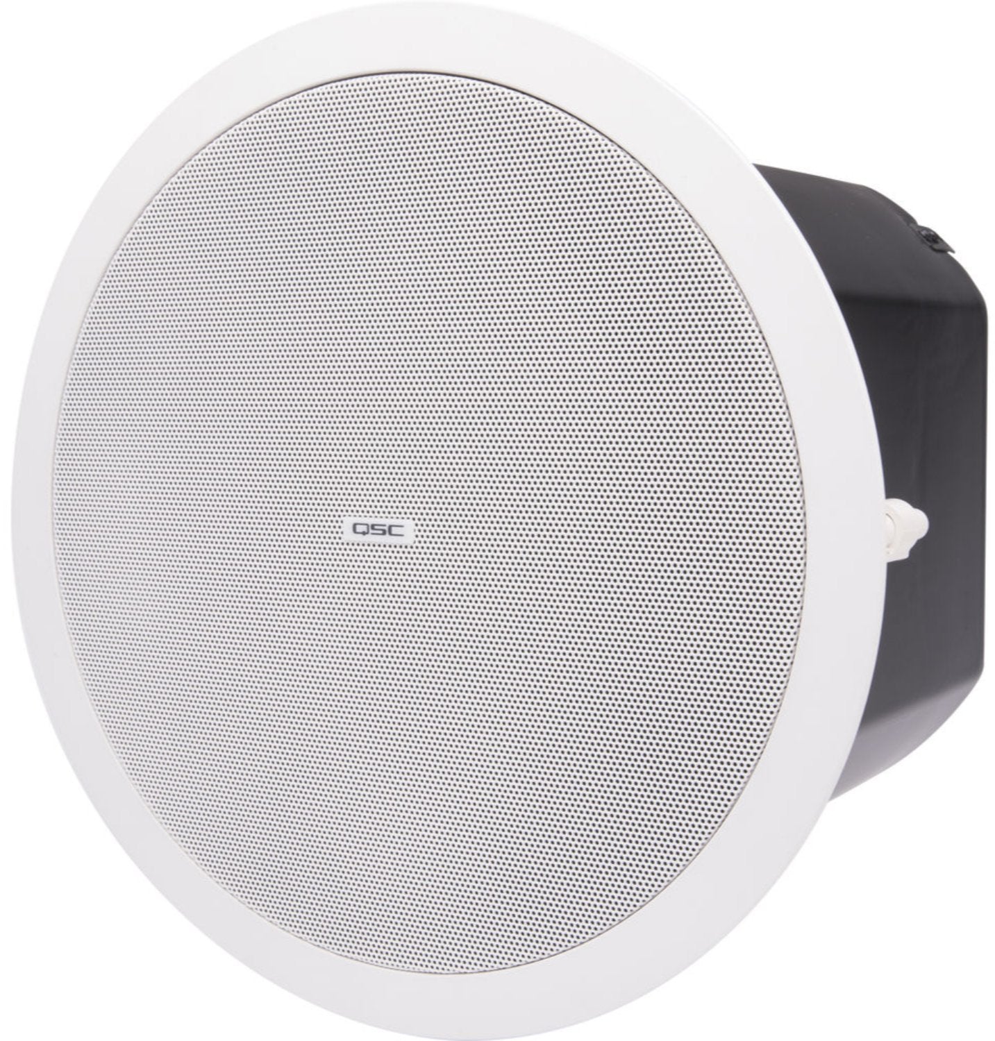 Q-SYS AD-C.SUB-WH 6.5-inch Dual Voice-Coil Ceiling Subwoofer for 4x Satellite Speakers - White