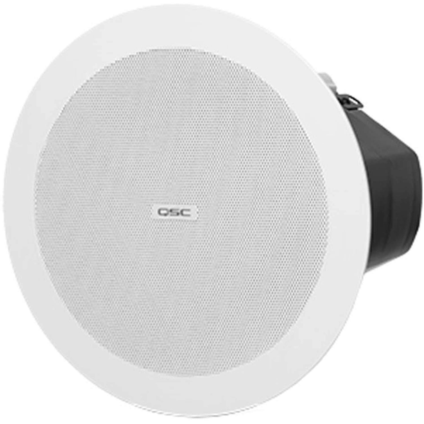 QSC AD-C4T-WH 4I-nch Two-way White Ceiling Speaker