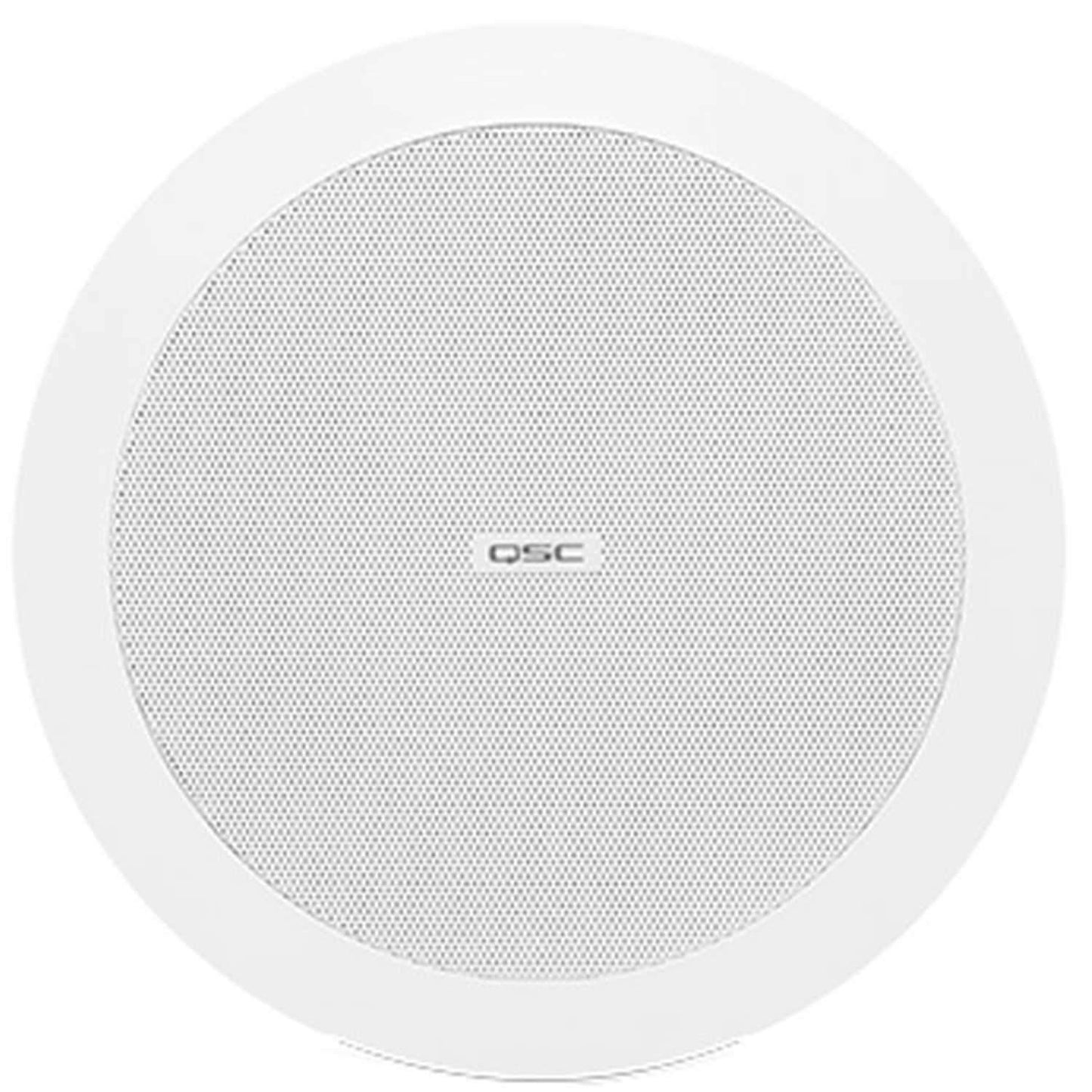 QSC AD-C4T-WH 4I-nch Two-way White Ceiling Speaker