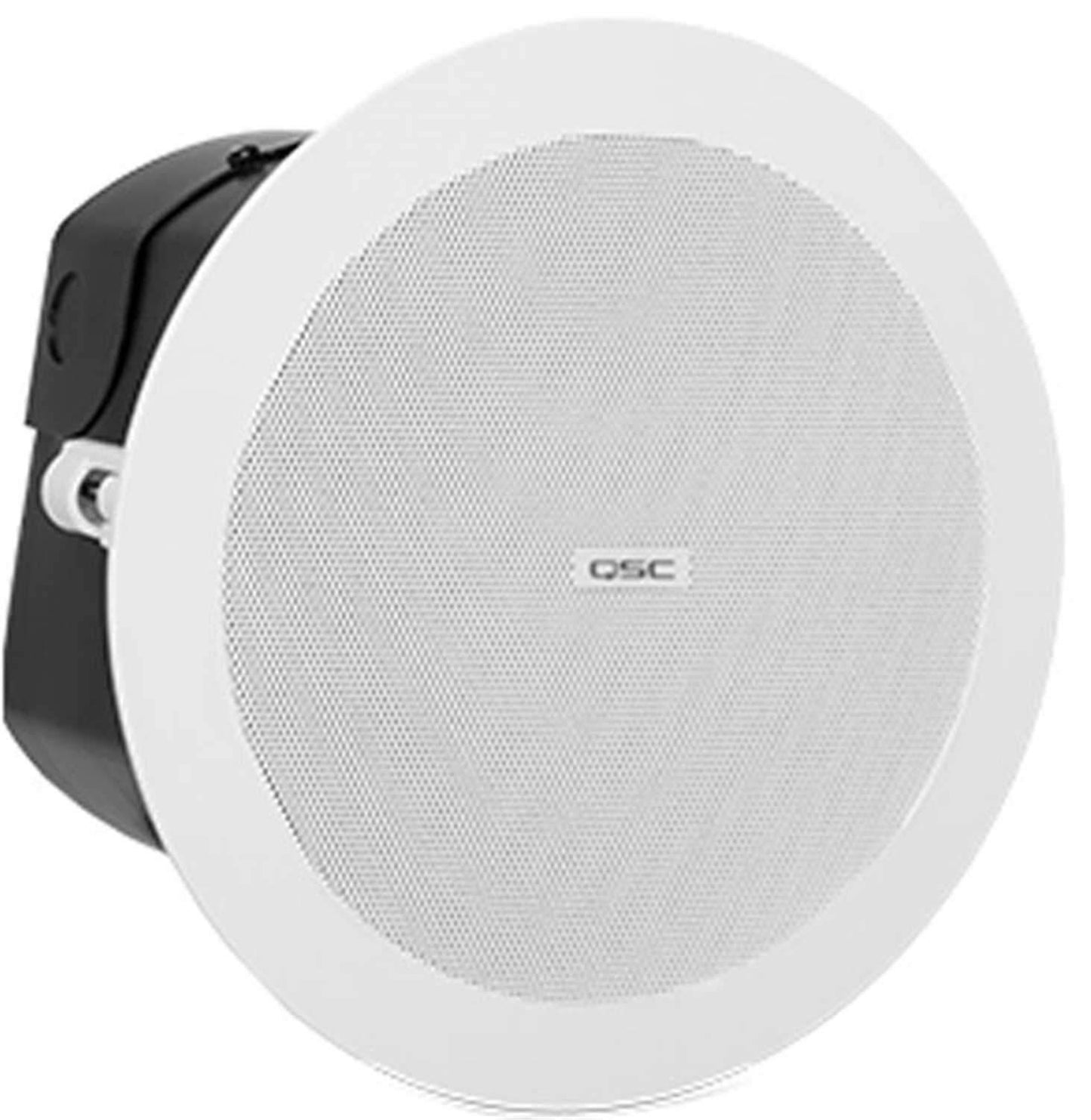 QSC AD-C4T-WH 4I-nch Two-way White Ceiling Speaker
