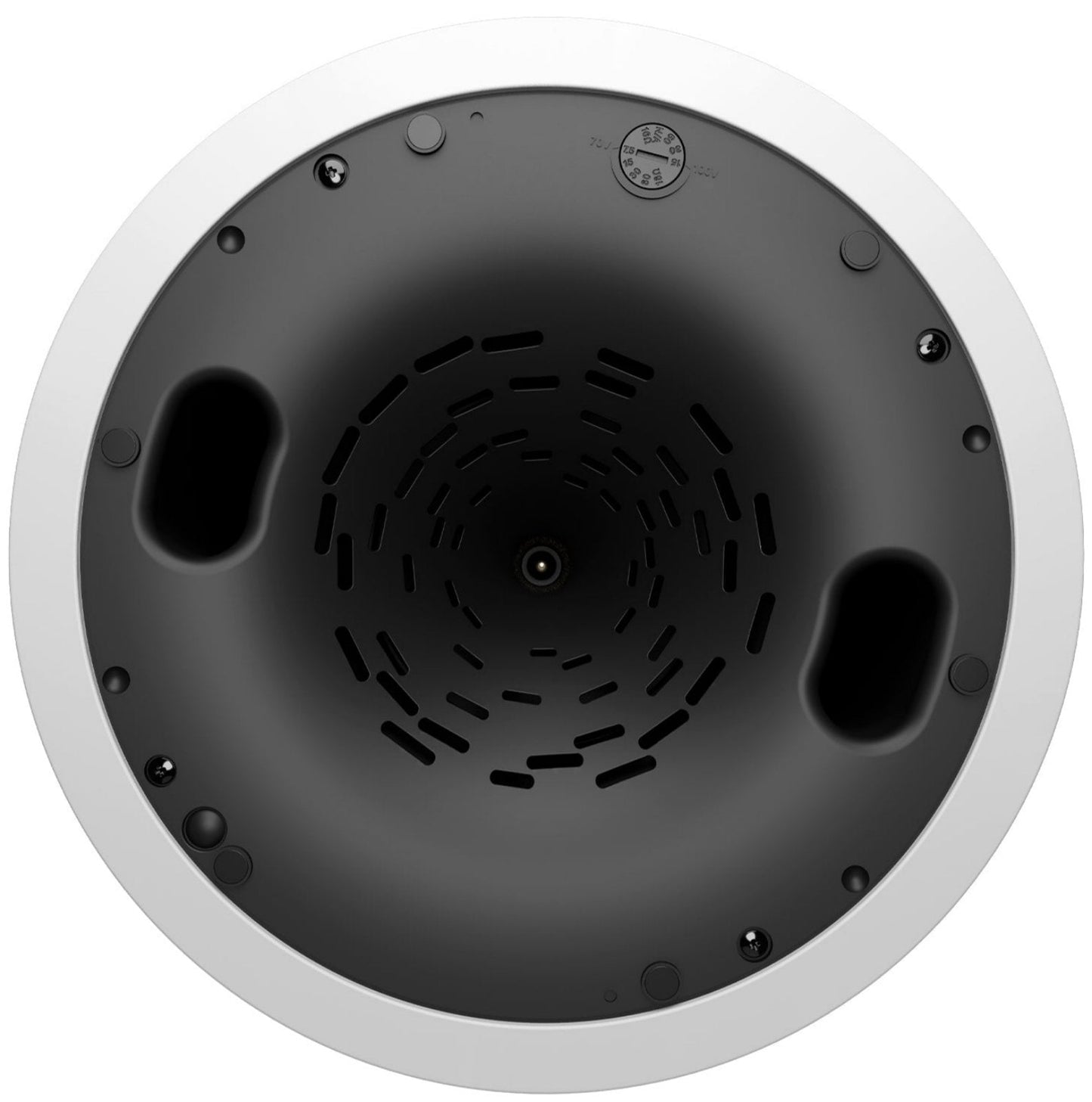 Q-SYS AD-C6T-HC 6.5-inch 2-Way Ceiling-Mount Loudspeaker 75-Degree Coverage - White