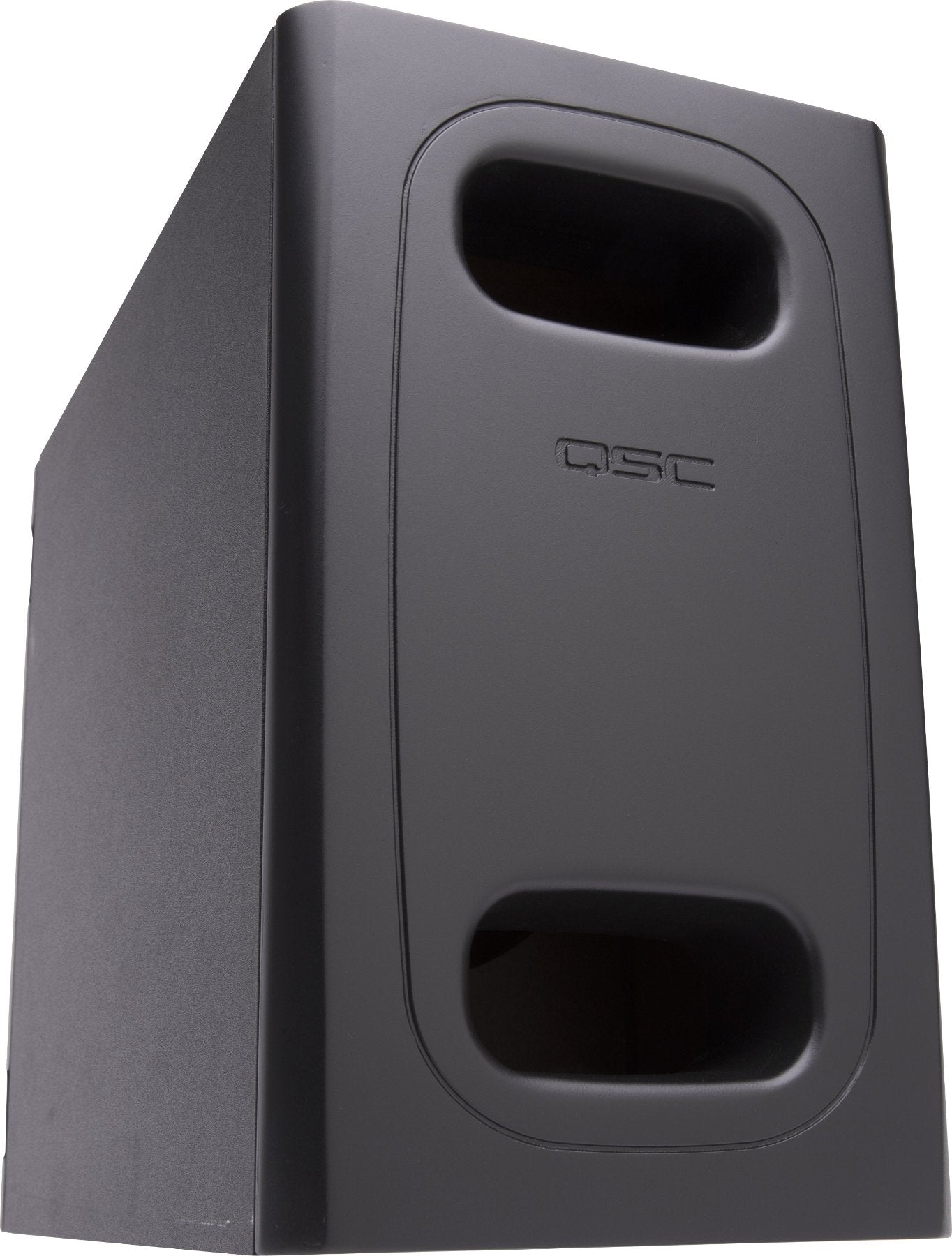 Q-SYS AD-S.SUB-BK 6.5-inch Dual Voice-Coil Surface Subwoofer for 4 Satellite Speakers - Black