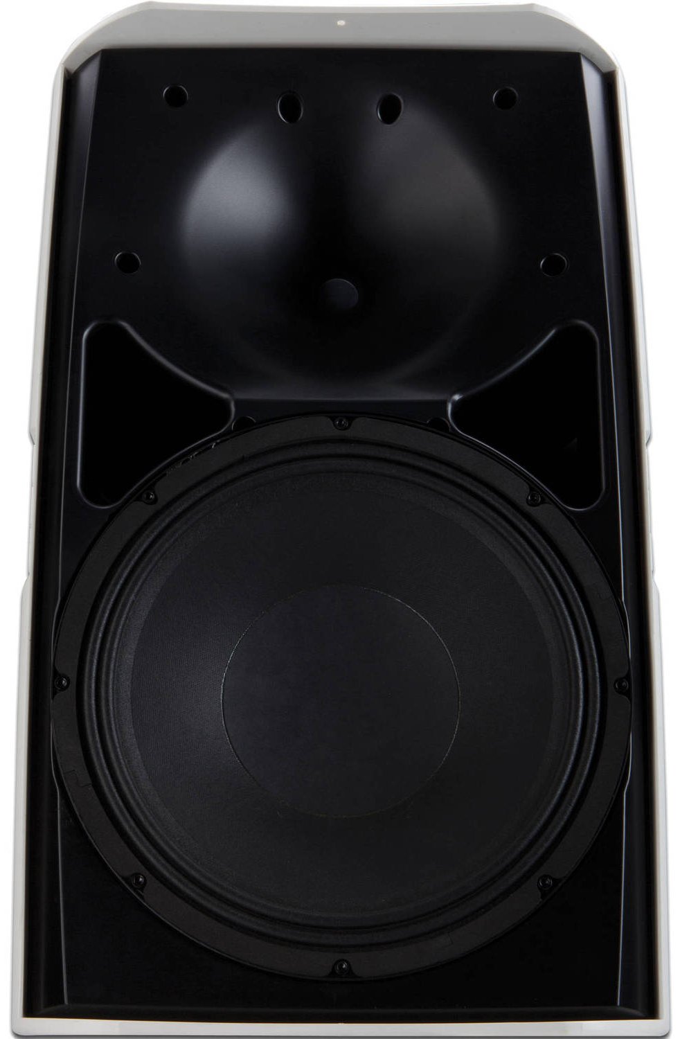 Q-SYS AD-S12-WH 12-inch 2-Way Surface Speaker with 75-degree Conical DMT Coverage - White