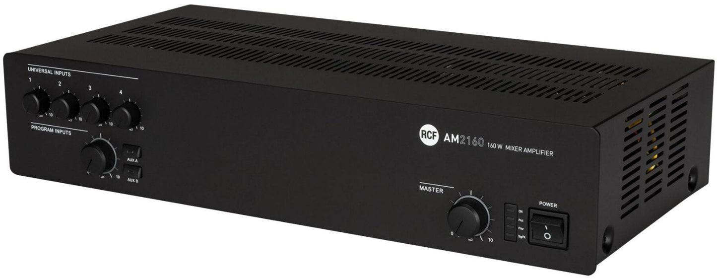 RCF AM 2160 4 Input Digital Mixer / Amplifier - 160 Watt RMS