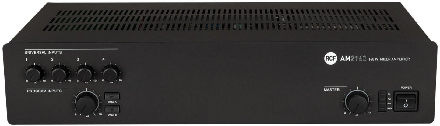 RCF AM 2160 4 Input Digital Mixer / Amplifier - 160 Watt RMS
