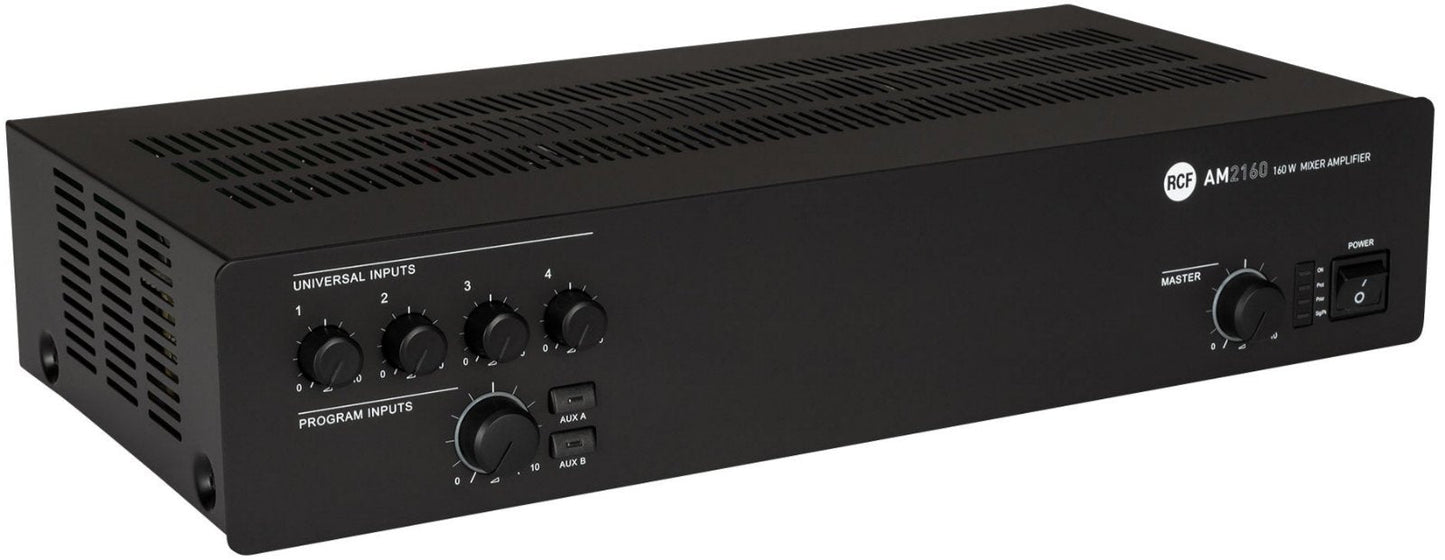 RCF AM 2160 4 Input Digital Mixer / Amplifier - 160 Watt RMS