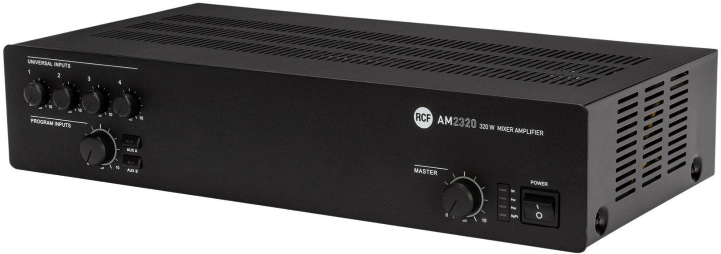 RCF AM 2320 4 Input Digital Mixer / Amplifier - 320 Watt RMS