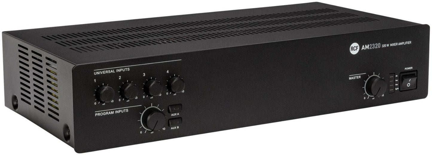 RCF AM 2320 4 Input Digital Mixer / Amplifier - 320 Watt RMS