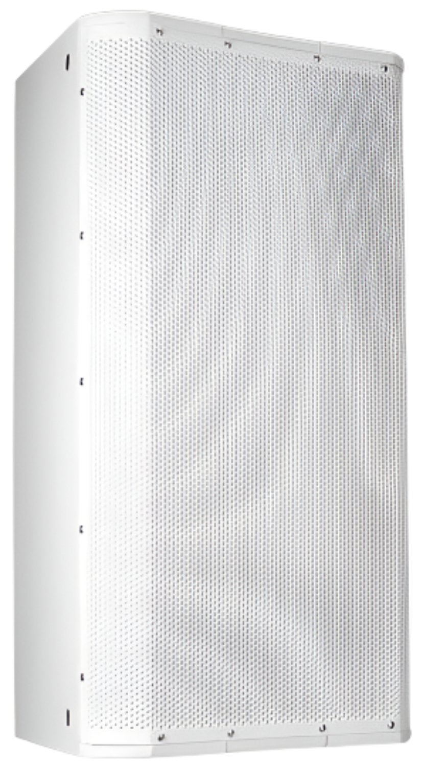 Q-SYS AP-5152-WH 15-Inch Trapezoidal Install Speaker - 75-degree Conical DMT Coverage - White