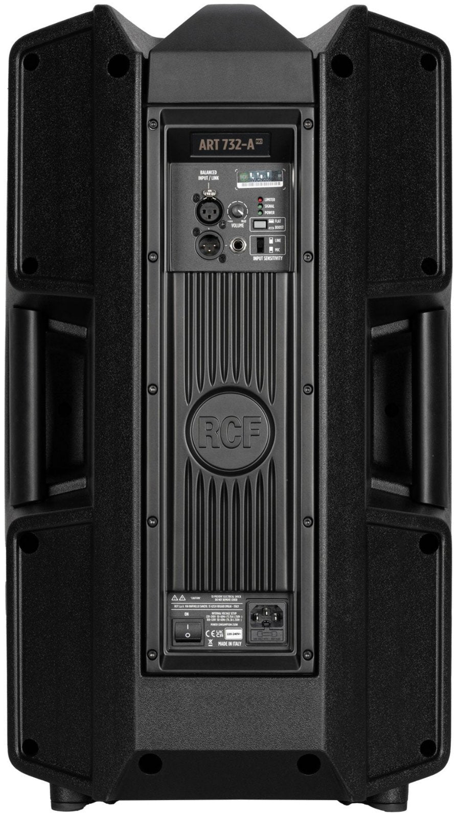 RCF ART 732-A MK5 Active 12 Inch 2-Way 1400 Watt Powered Speaker with 3 Inch Compression Driver