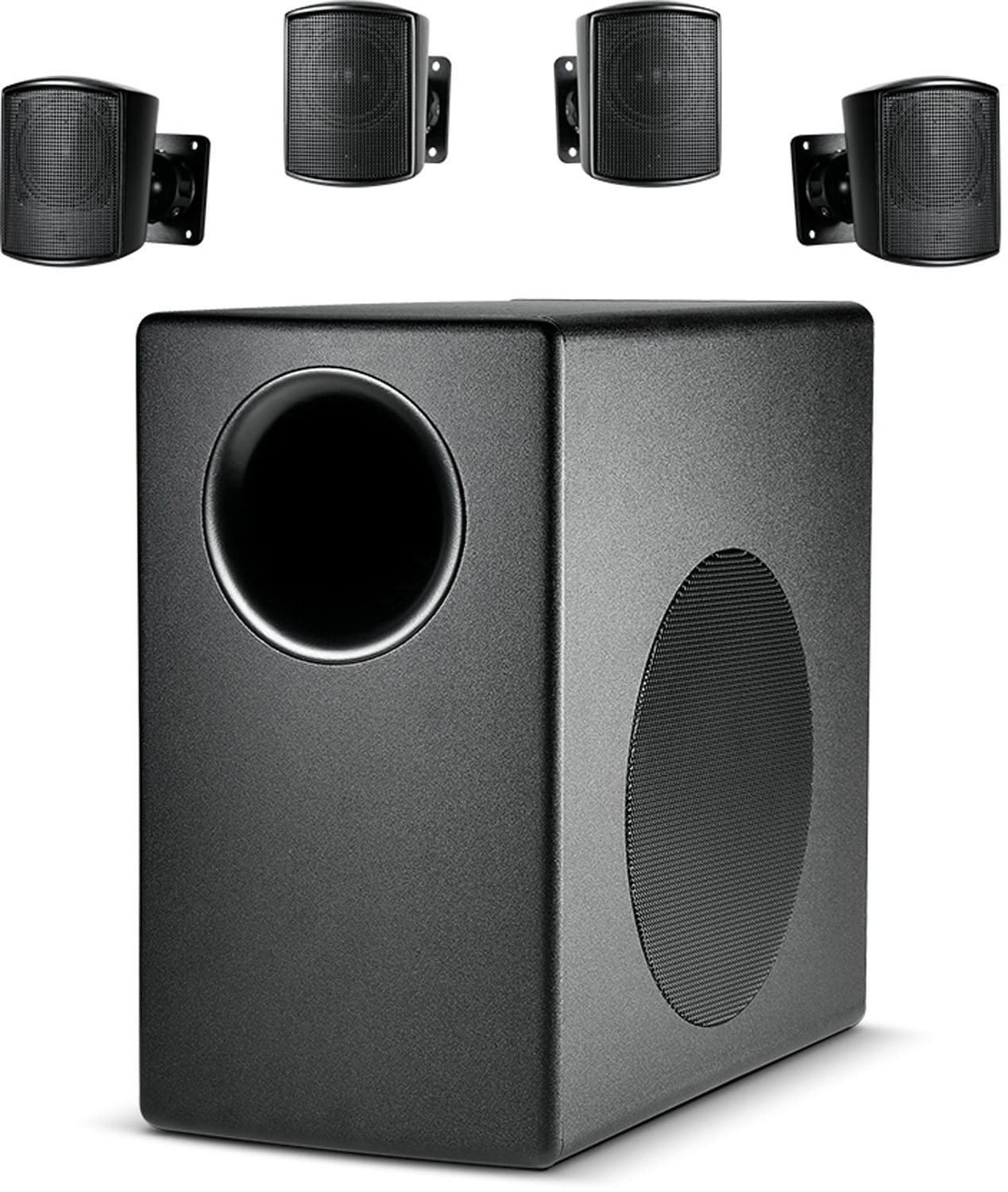 JBL C50PACK Control 50 System with 1 Subwoofer and 4 Satellites