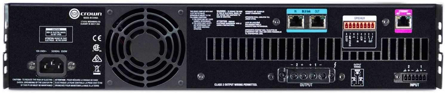 Crown CDi DriveCore 2-Channel 1200W Power Amplifier with BLU Link