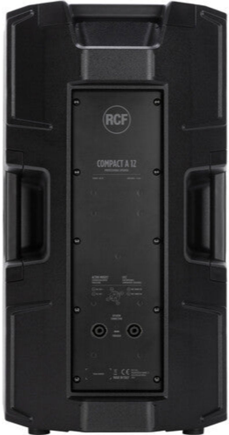RCF COMPACT A 12 Passive 12 Inch 2-Way Speaker - 400 Watt - Black