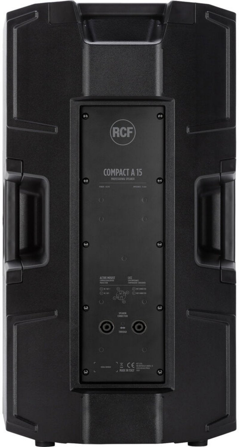 RCF COMPACT A 15 Passive 15 Inch 2-Way Speaker - 450 Watt - Black