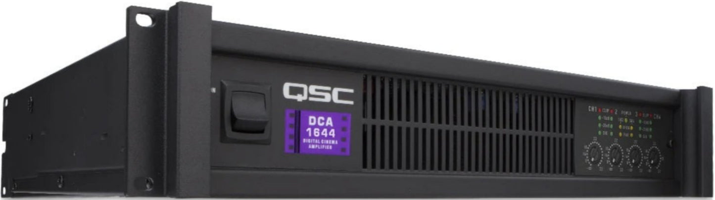 Q-SYS DCA1644 4-Channel Digital Cinema Audio Amplifier