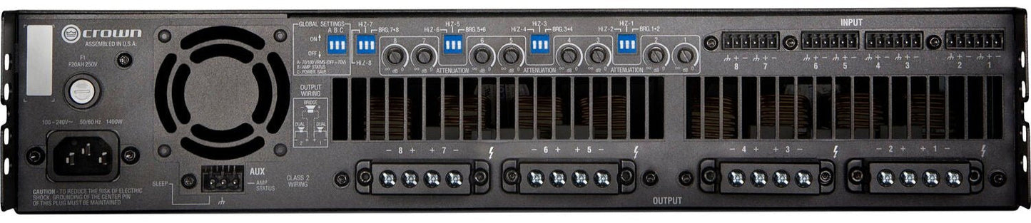 Crown DCi 8 300 DriveCore Install 8-Channel 300 Watt Amplifier