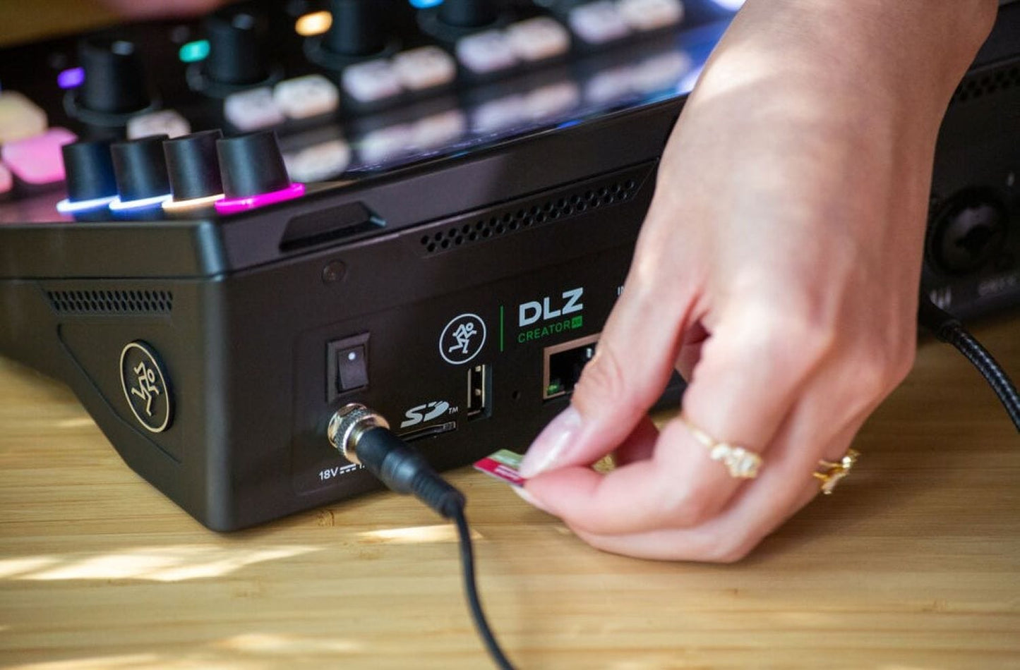 Mackie DLZ Creator XS Compact Adaptive Digital Mixer for Podcasting and Streaming with Mix Agent