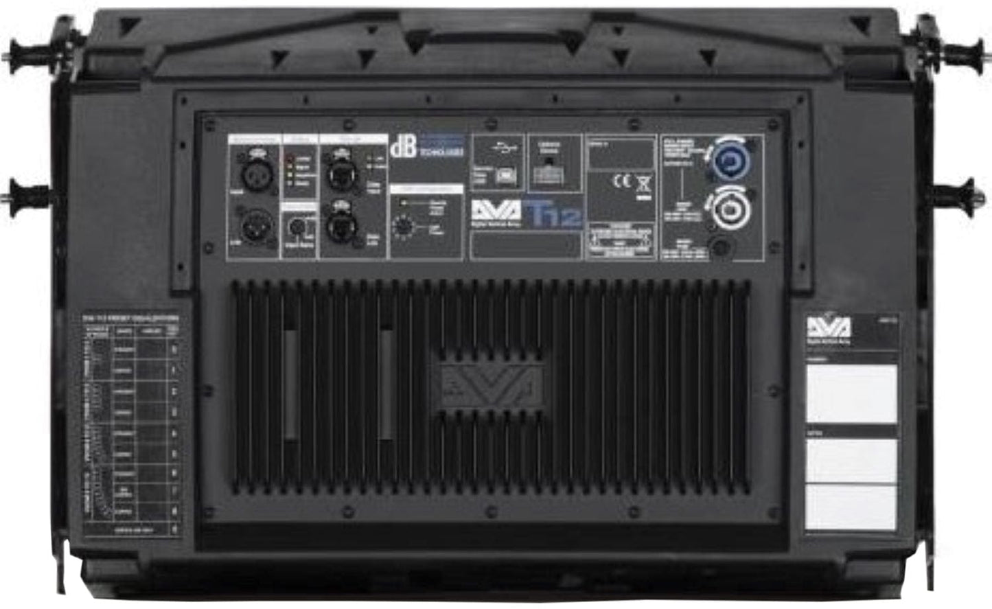 DB Technologies DVA-T12 12-Inch 3-Way 1410-Watt Active Line Array Module