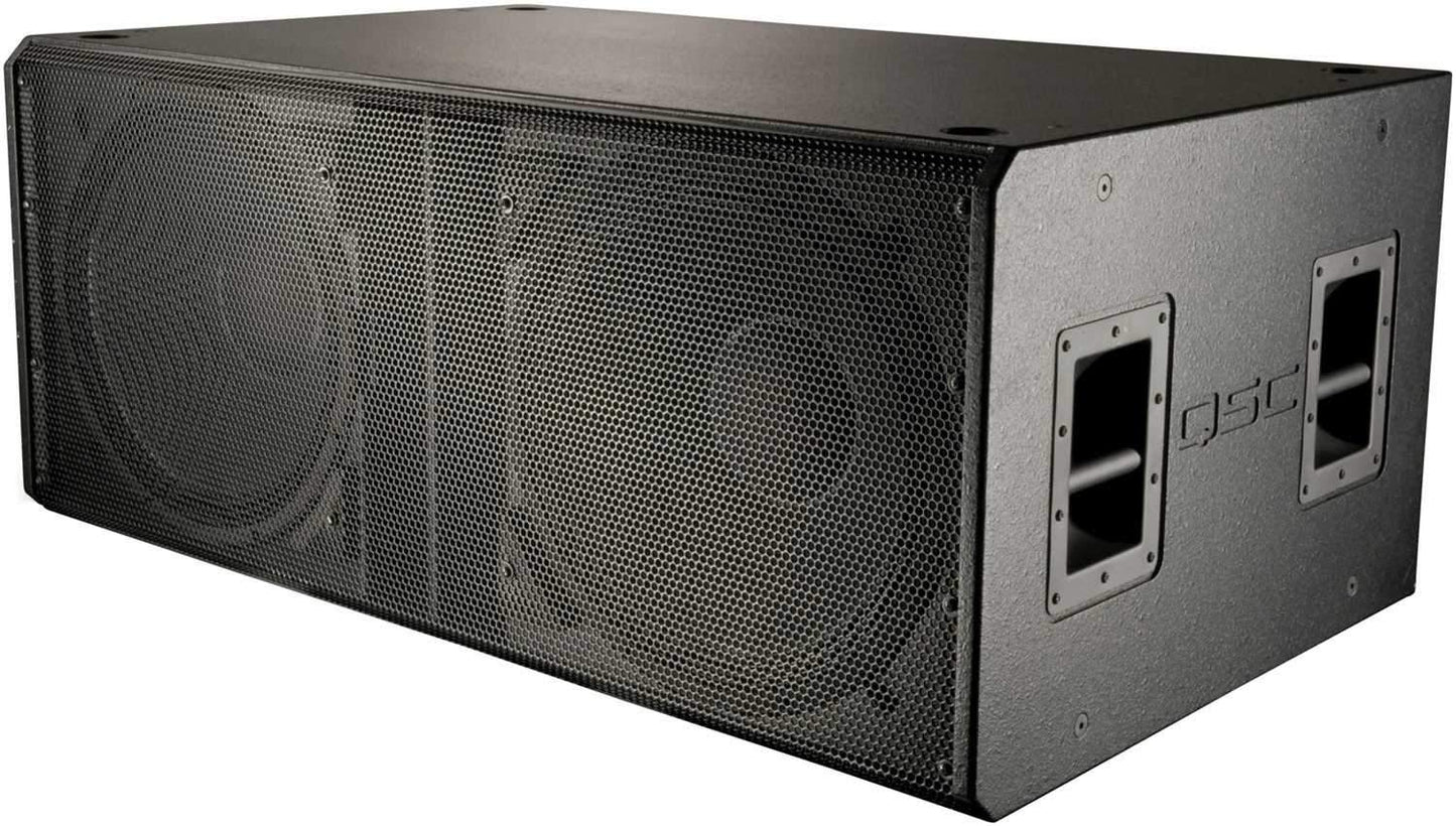 QSC GP218-SW-BK Dual 18in Passive Subwoofer blk