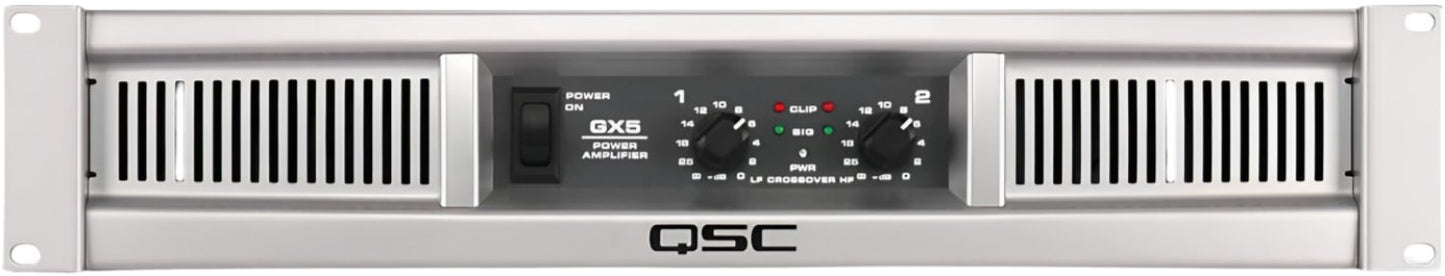 QSC GX5 2-Channel PA Power Amplifier 500W