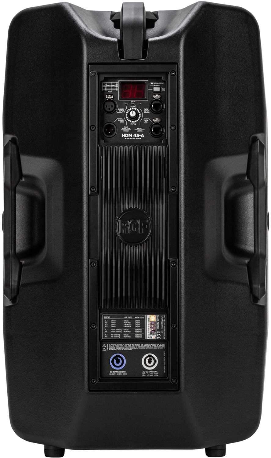 RCF HDM45-A 15-Inch 2-Way 2200W Powered Speaker
