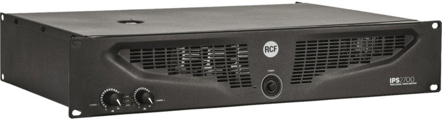 RCF IPS 2700 Class HD 2 Channel Power Amplifier - 2x 1100 Watt