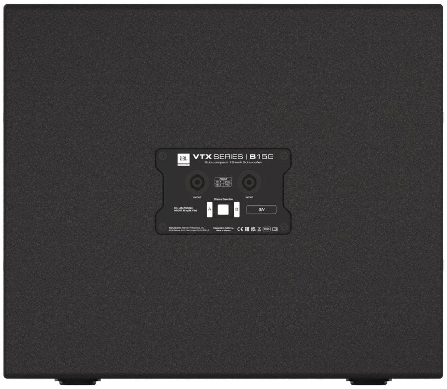 JBL VTX B15G Sub-Compact 15-Inch Subwoofer