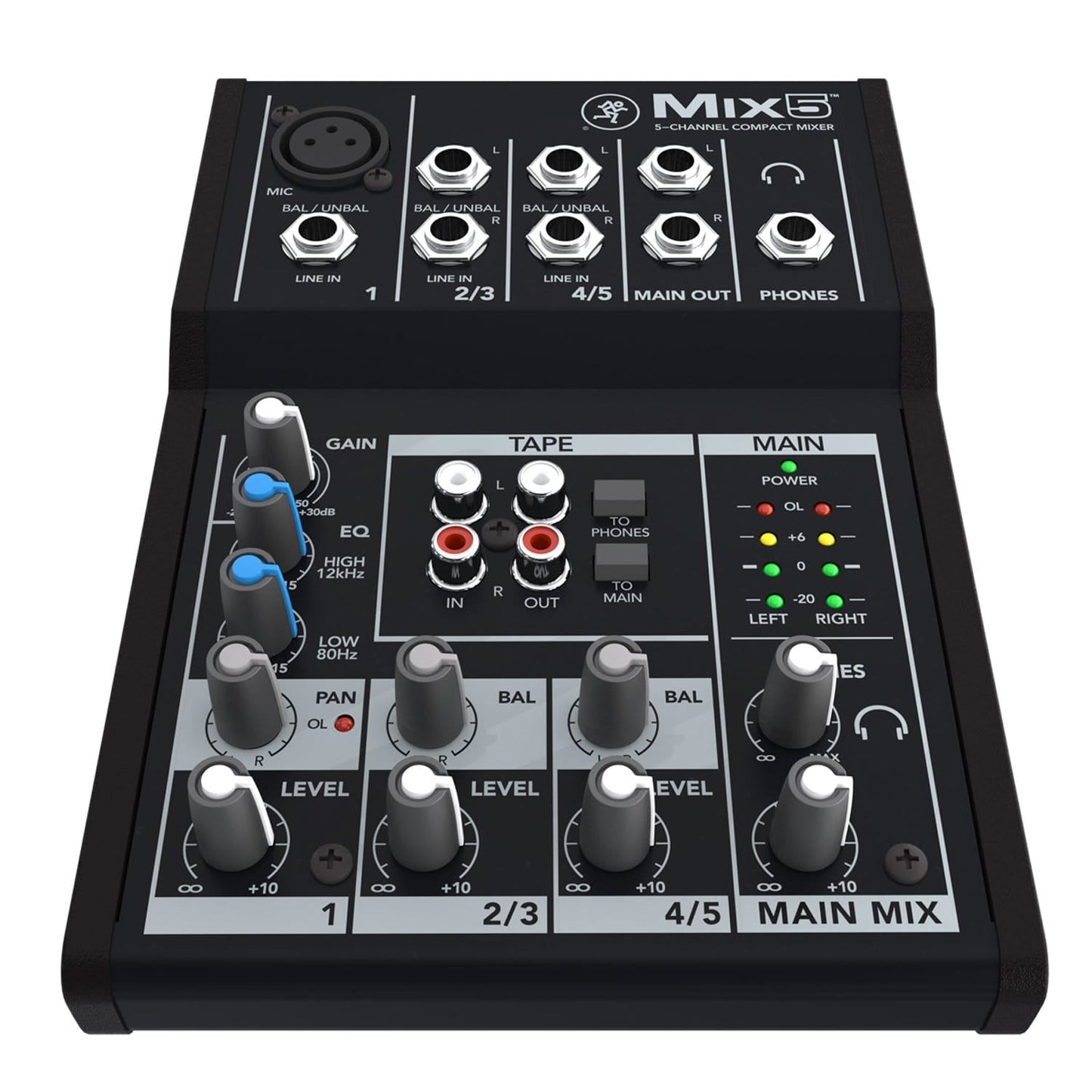Mackie Mix5 5-Channel Compact Mixer