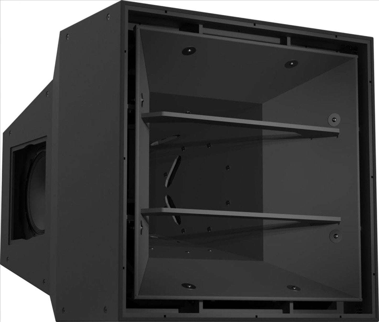 Electro-Voice MTS-6154-43CPWB IPX Amplifier Speaker/LF Chamber/40x30 Degree - Part Weatherized Black