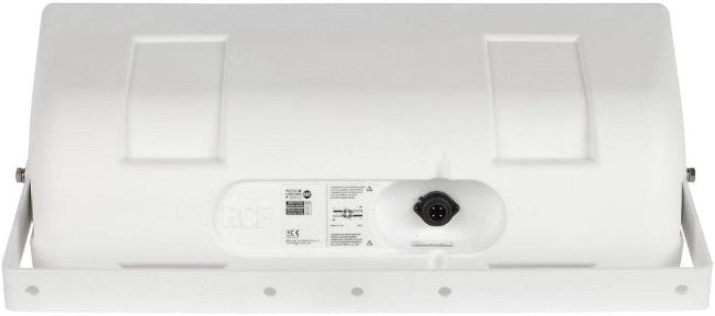 RCF P 1108T W Passive 8 Inch 2-Way Outdoor Weatherproof Speaker - 100 W RMS - White