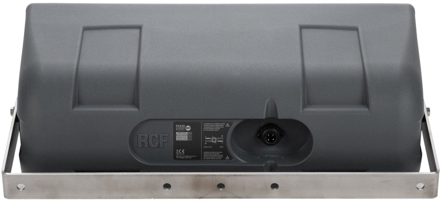 RCF P 4228 Passive 8 Inch 2-Way Weatherproof Speaker - 400 Watt RMS - Grey
