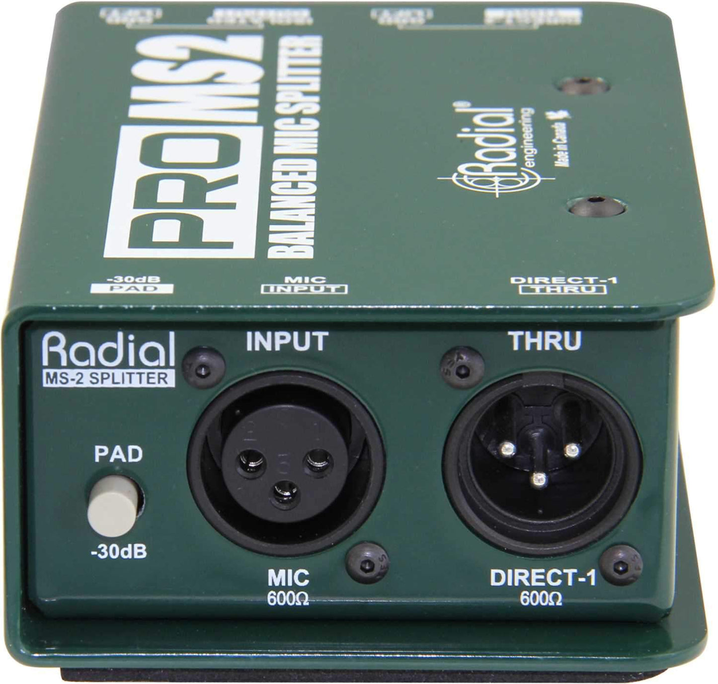 Radial ProMS2 Passive Mic Splitter