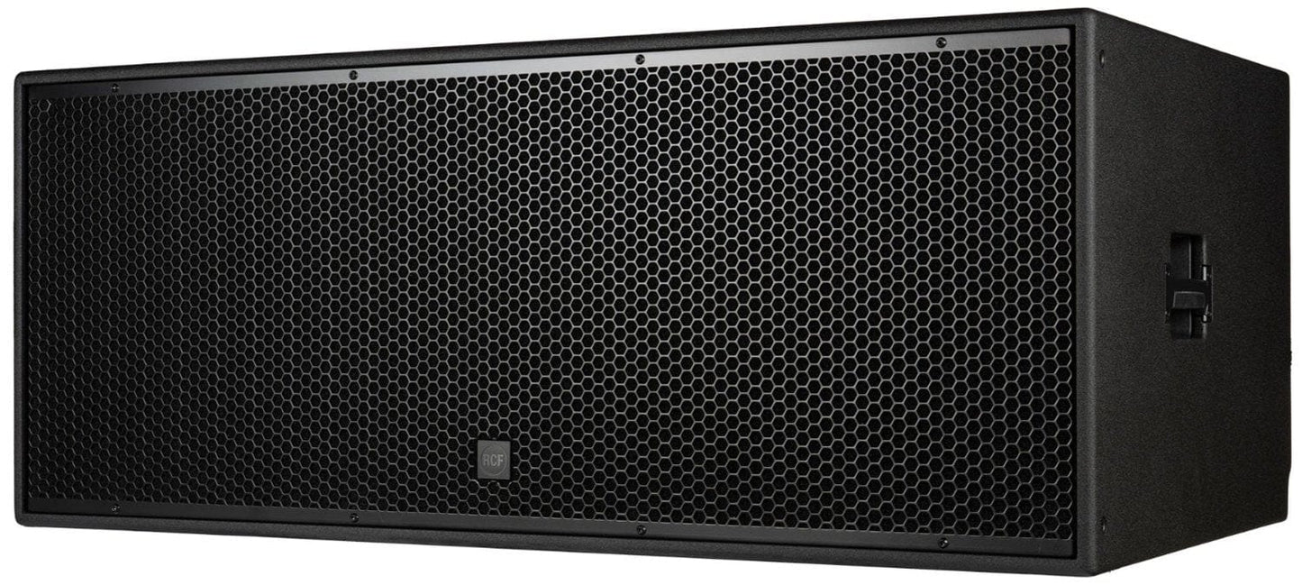 RCF S 29 Passive 19 Inch Bass Reflex Subwoofer - 3000 Watt RMS - Black