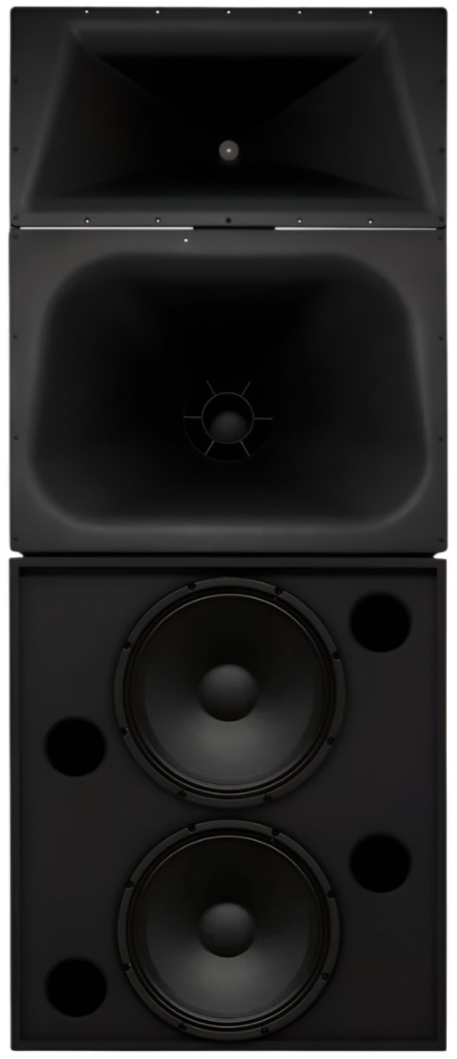 Q-SYS SC-223X Passive 3-Way Cinema Loudspeaker System with MH-1060X and LF-2215