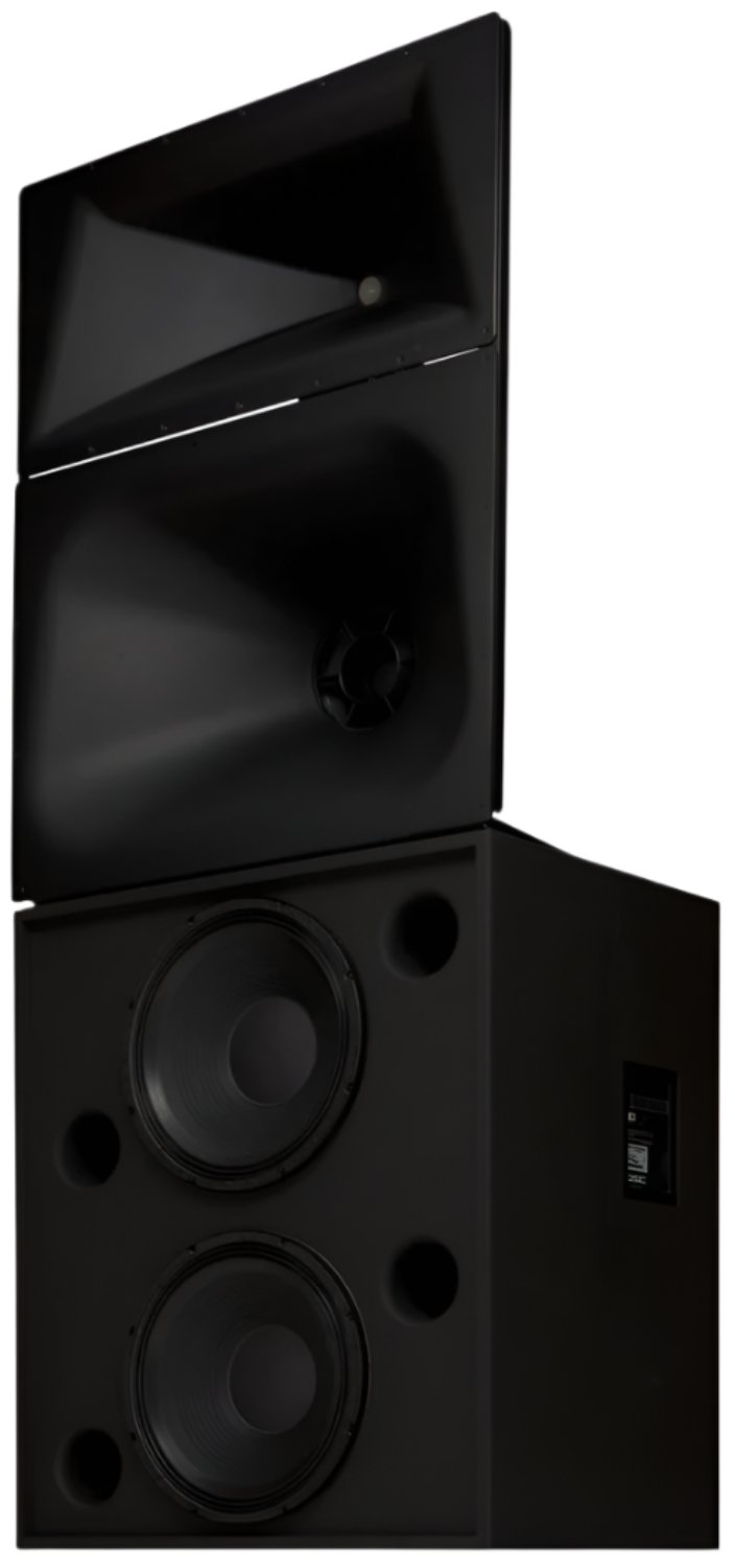 Q-SYS SC-223X Passive 3-Way Cinema Loudspeaker System with MH-1060X and LF-2215