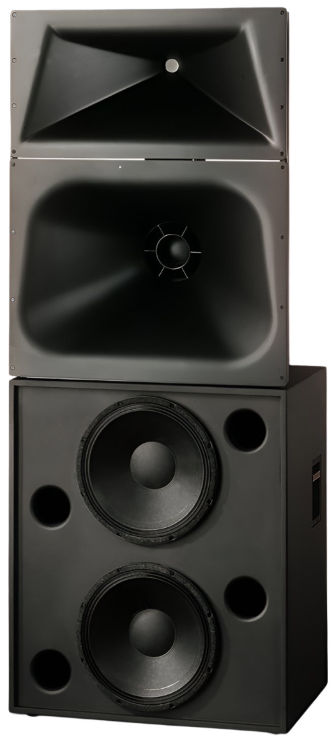 Q-SYS SC-223X Passive 3-Way Cinema Loudspeaker System with MH-1060X and LF-2215