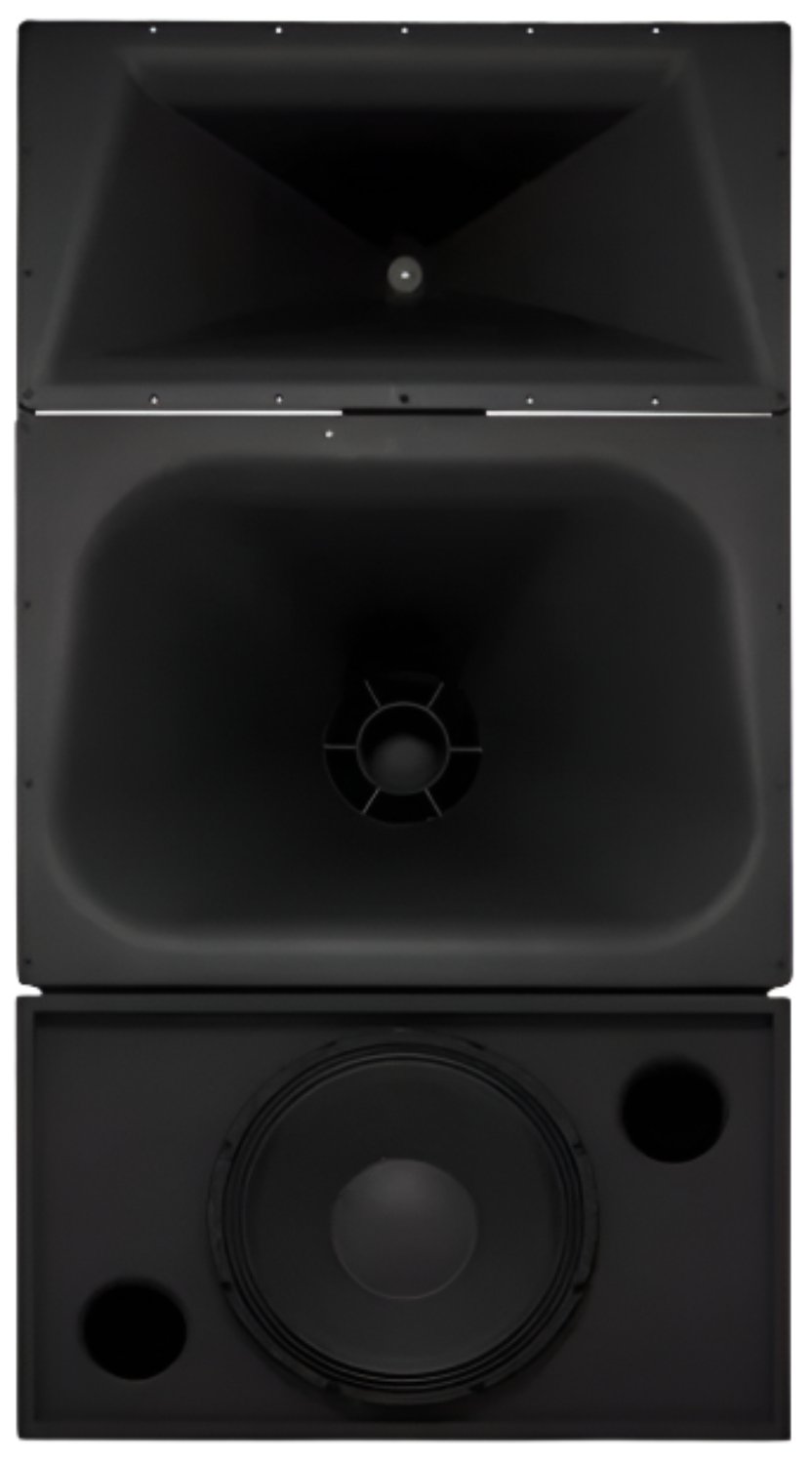 Q-SYS SC-413C Bi or Tri-Amp 3-Way 1x15-inch Cinema Loudspeaker System with LF-4115 and MH-1075C
