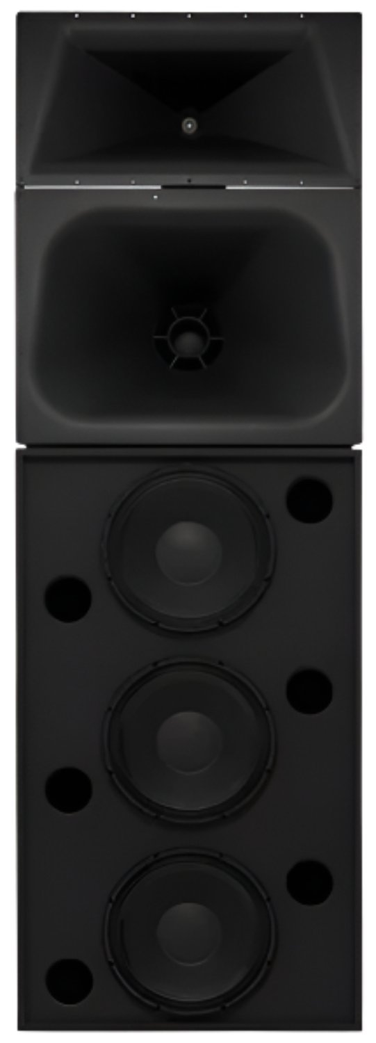 Q-SYS SC-434 Tri or Quad-Amp 4-Way 3x15-inch Cinema Loudspeaker System with LF-4315 and MHV-1090