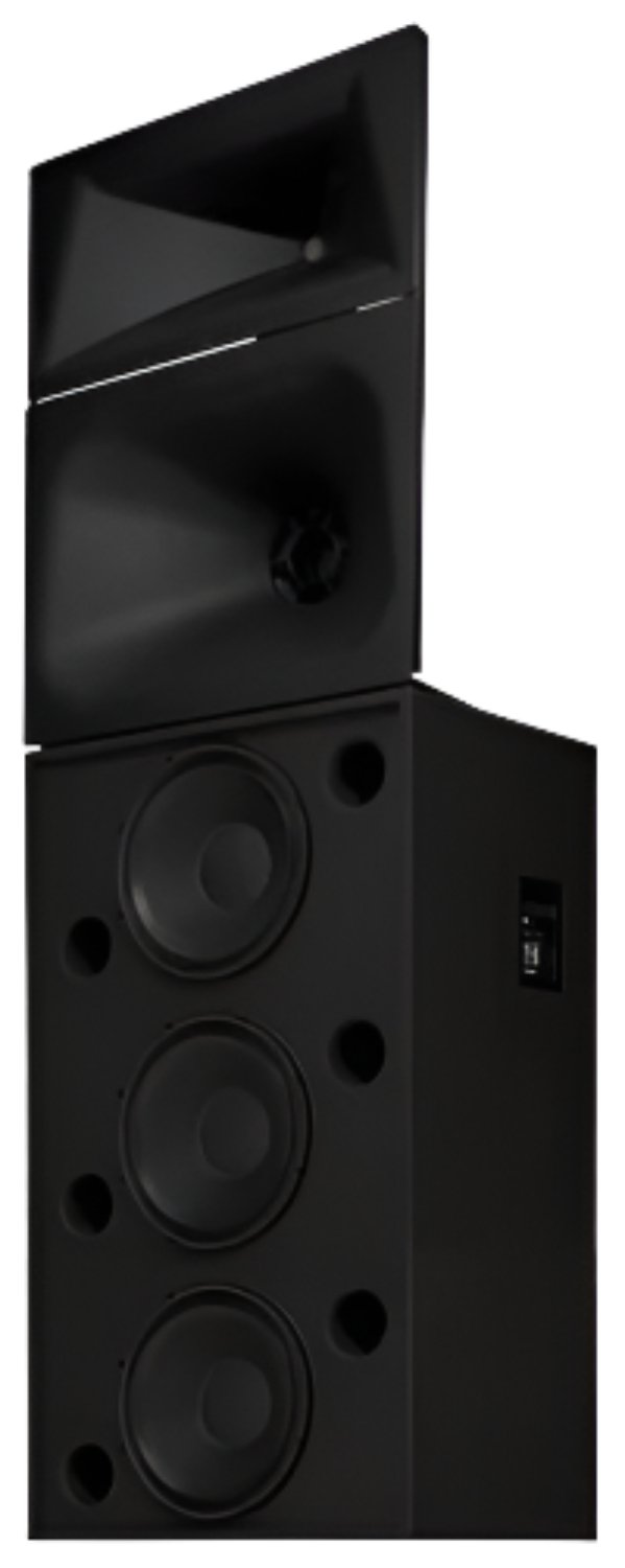 Q-SYS SC-434 Tri or Quad-Amp 4-Way 3x15-inch Cinema Loudspeaker System with LF-4315 and MHV-1090