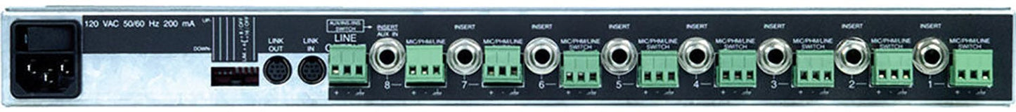 Shure SCM800 8-Channel Microphone Mixer