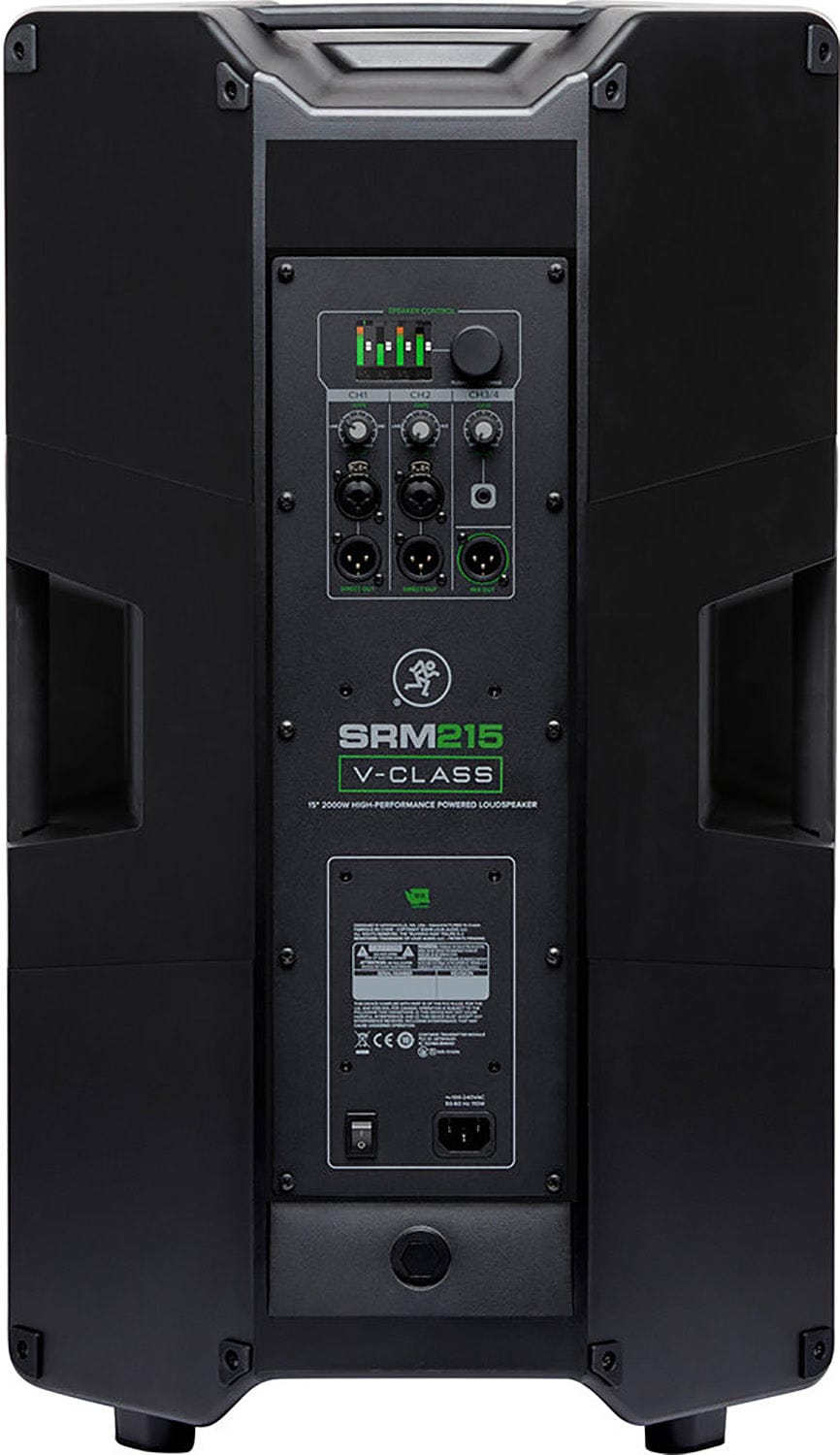 Mackie SRM215 V-Class 15-Inch 2000 Watt High-Performance Powered Loudspeaker