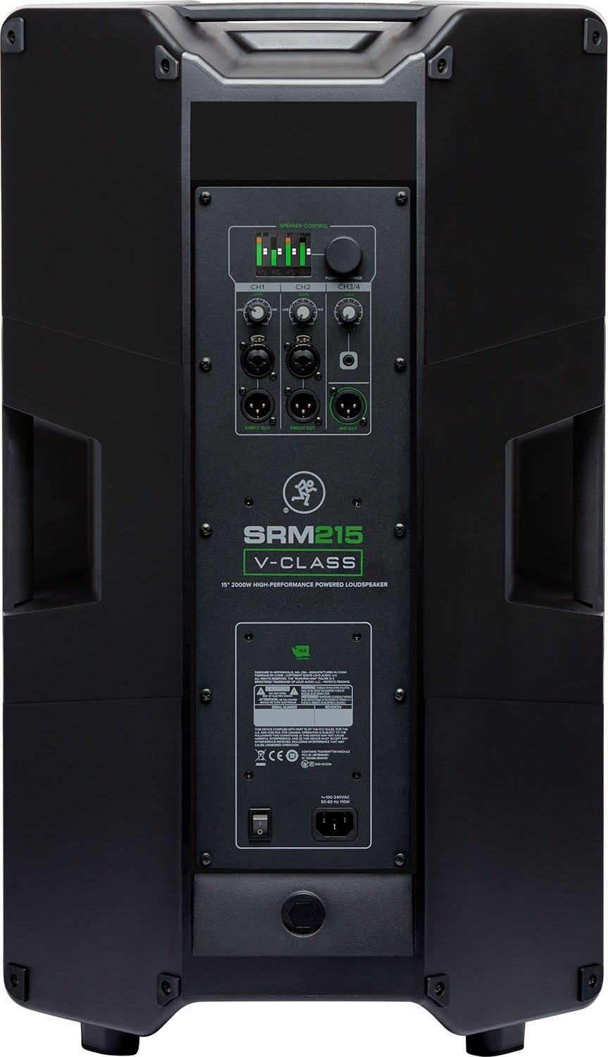 Mackie SRM215 V Class 15In 2000W Powered Speaker