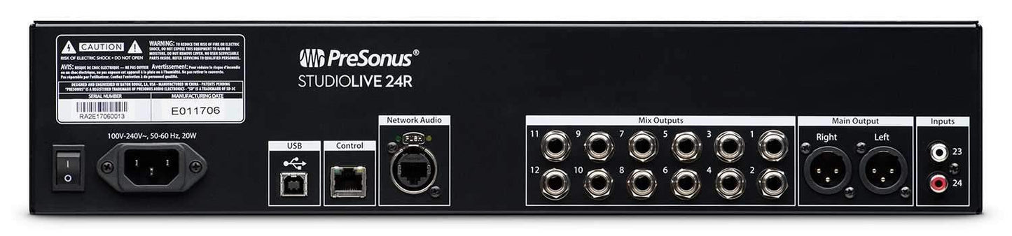 PreSonus StudioLive 24R Series III 24-Channel Digital Rack Mixer
