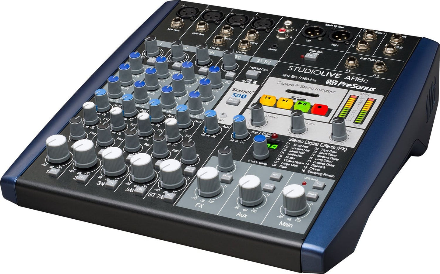 PreSonus StudioLive AR8C 8-Channel USB-C Hybrid Mixer