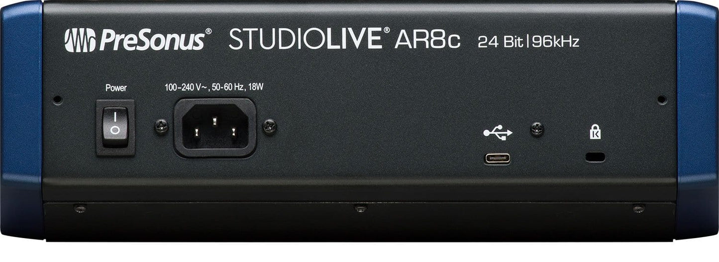 PreSonus StudioLive AR8C 8-Channel USB-C Hybrid Mixer