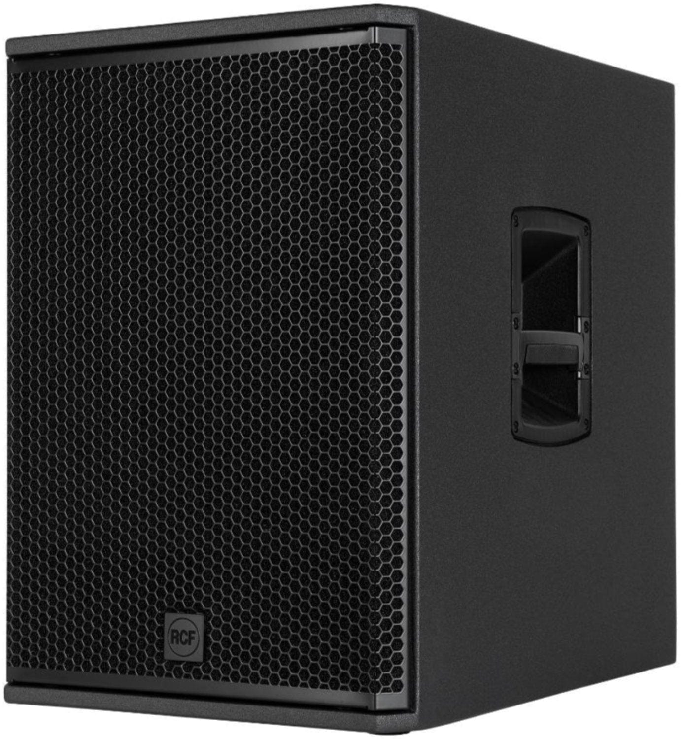 RCF SUB 15-AX Active 15 Inch Powered Subwoofer with 2200 Watt Class-D Amplifier - Black