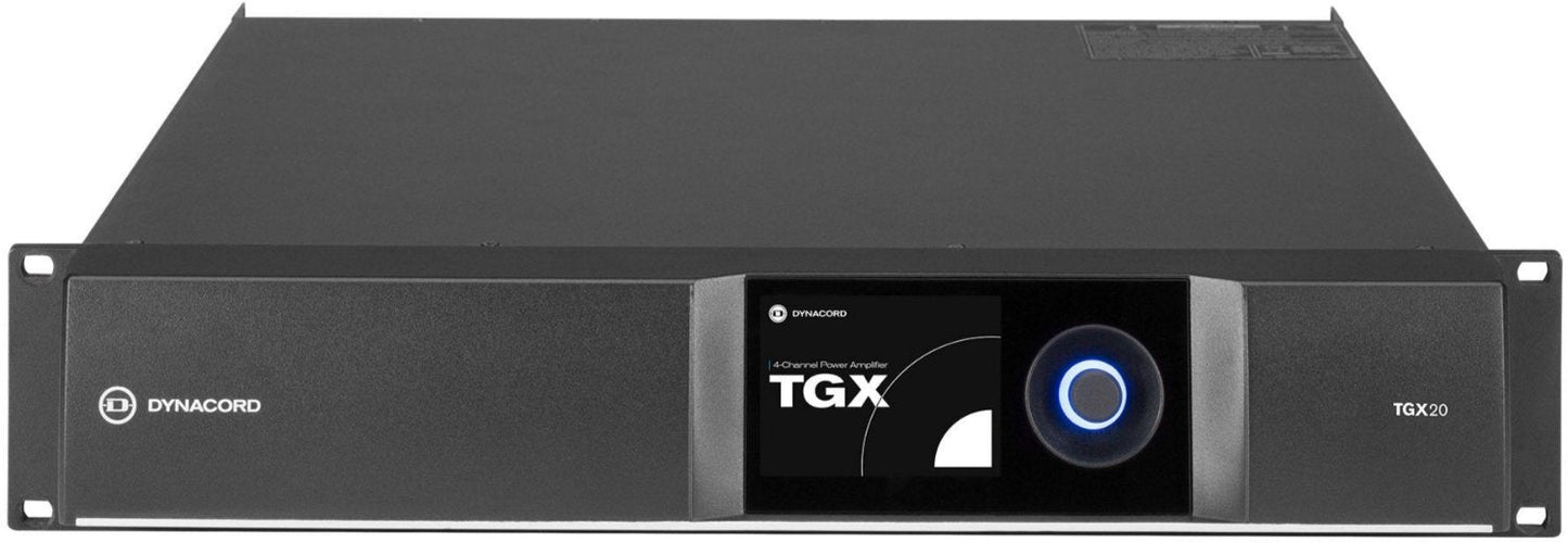 Electro-Voice TGX20 4x 5000 Watt DSP Amplifier with OMNEO / AES/EBU