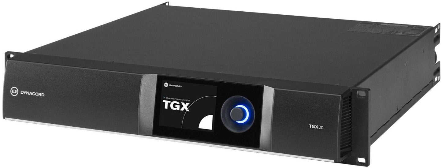 Electro-Voice TGX20 4x 5000 Watt DSP Amplifier with OMNEO / AES/EBU
